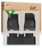 Cumpara ieftin Set 4 covoroase premium pentru interior, 3W Auto Life, Tesla Model Y 2025-2026 Juniper Premium/Performance, all-weather Thorex, rezistenta marita la u