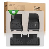 Set 3 covoroase premium pentru interior, 3W Auto Life, Tesla Model 3 Highland 2024-2026, all-weather Thorex, rezistenta marita la uzura.