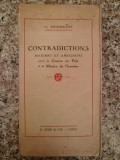 Contradictions Maximes Et Anecdotes - Charles Regismanset ,553507