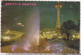 Bnk cp SUA - Seattle - circulata spre Romania 1973 - francatura mecanica, Printata