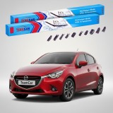Cumpara ieftin Ștergătoare Mazda 2 DJ 2014-2019 | Set Față Flat Premium &ndash; TeamCar&reg;