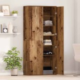 vidaXL &Icirc;nălțat Lemn Vechi 80 x 35 x 180 cm Lemn compozit