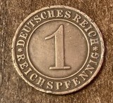 C50 - Moneda foarte veche - Germania - 1 reichspfennig - 1933 litera A