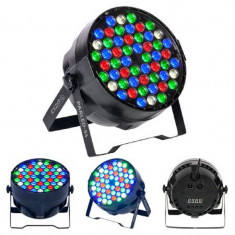 Proiector LED PAR, 50 W, 54 x LED, RGBW, 8 canale DMX foto