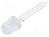 Dioda LED, 7,8mm, ro&amp;#351;u/albastru, {{Luminozitate}}, 7,5...8mA, 3...15V, OPTOSUPPLY - OSRBMC8131A-VV