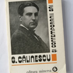 G. Calinescu si contemporanii sai (corespondenta primita), vol. I