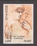 Monaco 2001 - Cea de-a 500-a aniversare a lui David, MNH, Nestampilat