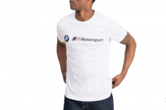 Tricou Puma BMW MMS Logo Tee 595369-02 alb foto