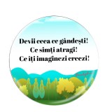 Cumpara ieftin Insigna Dactylion cu mesaj motivational