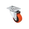 Roata carucior rotativa siliconata 4 inch (100mm) - Accesorii mobila