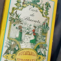 CARTE DE BUCATE BUCATARIA EUROPEANA