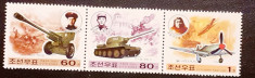 Korea 2000, transport , avioane, tancuri serie 3v. MNH foto