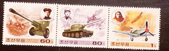 Korea 2000, transport , avioane, tancuri serie 3v. MNH Korea 2000, transport , avioane, tancuri serie 3v. MNH