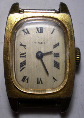 K.028 CEAS MECANIC DE DAMA TIMEX PENTRU PIESE DE SCHIMB foto