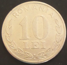 Moneda 10 LEI - ROMANIA, anul 1995 *cod 4714 RO foto