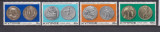 GRECIA NUMISMATICA 1977 MI. 468-471 MNH, Nestampilat