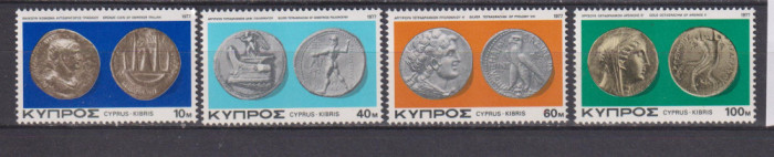 GRECIA NUMISMATICA 1977 MI. 468-471 MNH