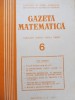 Gazeta Matematica nr. 6 / 1977 - Revista Matematica, Anul 1977