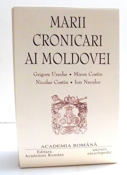 MARII CRONICARI AI MOLDOVEI , 2003