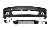 Set bara fata BMW Seria 5 (E39), 01.1996-06.04, grunduit, de vopsit; type M5; cu grile, cu bandouri; cu gauri lampa ceata; Tuning,