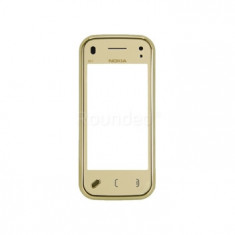 Nokia N97 mini Frontcover Gold incl. Panou tactil