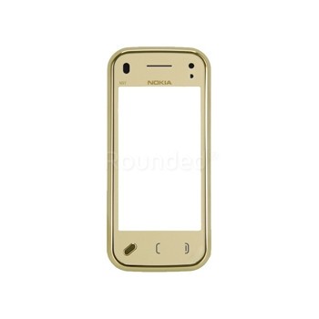 Nokia N97 mini Frontcover Gold incl. Panou tactil