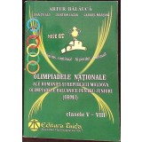 OLIMPIADELE NATIONALE ALE ROMANIEI SI REPUBLICII MOLDOVA. OLIMPIADELE BALCANICE PENTRU JUNIORI - CLASELE V--335171