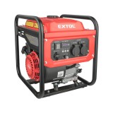 EXTOL PREMIUM generator pe benzină, pornire manuală, 3,5 kVA, 230V, 1 fază, invertor