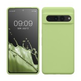 Husa Kwmobile pentru Google Pixel 7 Pro, Verde deschis, Silicon, KWM0000171J024C, Carcasa