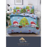 Cumpara ieftin Lenjerie de pat 2 persoane Model de Craciun - JJO353507