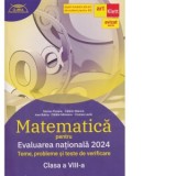 Matematica pentru Evaluarea Nationala 2025. Teme, probleme si teste de verificare pentru clasa a VIII-a