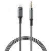 Cablu Audio Lightning - 3.5mm XO Design NB-R279A, 1m, Negru, Apple