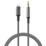 Cablu Audio Lightning - 3.5mm XO Design NB-R279A, 1m, Negru