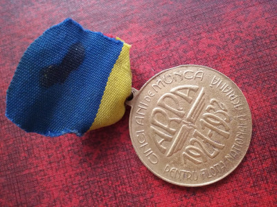 1927-1932-ARPA-Carol II-medalie foto