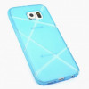 Husa Ultra Slim X-LINE Samsung G930 Galaxy S7 Blue, Silicon