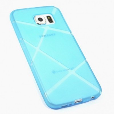 Husa Ultra Slim X-LINE Samsung J500 Galaxy J5 Albastru foto