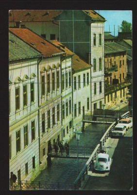 CPIB 19770 CARTE POSTALA - CLUJ-NAPOCA. CANALUL MORII, AUTOTURISM DE EPOCA foto