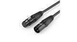 UGREEN AV130 XLR mamă-tată XLR cablu - 5 m (negru)