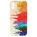 Toc TPU 6D Print Apple iPhone 12 Aquarelle