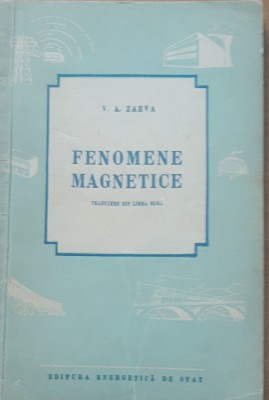 Fenomene magnetice- V. A. Zarva foto