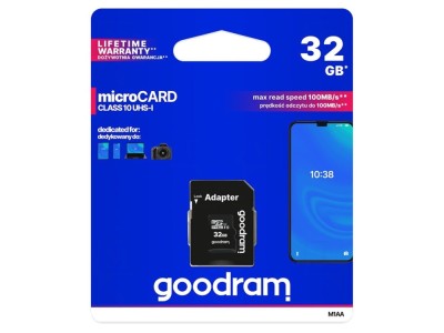MicroSDHC 32GB Class 10 UHS U1 foto