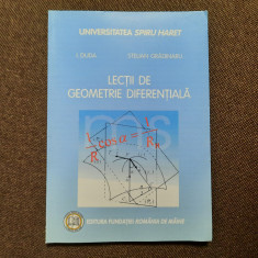 Lectii De Geometrie DIFERENTIALA I DUDA RF9/2