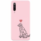 Husa silicon pentru Xiaomi Mi 9, Love Dog