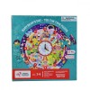 Puzzle - Invatam ceasul cu ursuletul PlayLearn Toys, Chalk and Chuckles