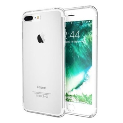 Husa fata + spate din TPU moale pentru Apple iPhone 7 Plus, TPU 0.3 mm foto