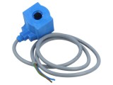 Bobină electromagnetică 220&ndash;230VAC, IP67, 12W, 1m