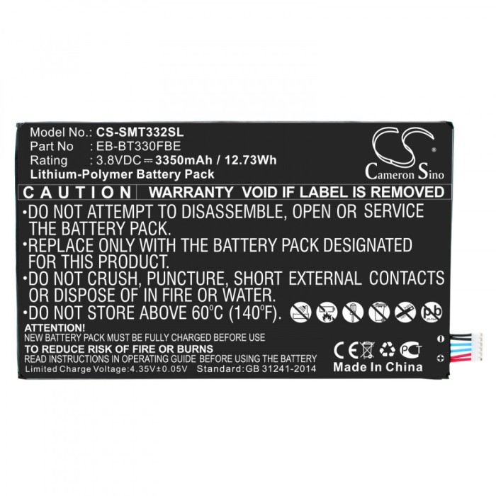 Acumulator Samsung Galaxy T330 EB-BT330FBE