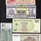Set 5 bancnote de prin lume adunate (cele din imagini) #274