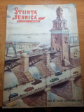 stiinta si tehnica pentru tineret septembrie 1952-electrificarea patriei noastre