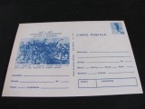 Centenarul Independenței 1877-1977, Lupta V&acirc;nătorilor la Grivița - Carte Poștală Epoca Ceaușescu -